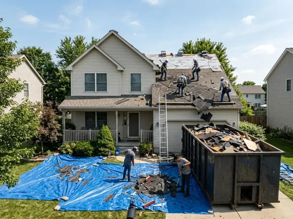 roof-replacement-debris-remova-004 — frequently asked questions, Cheapest Dumpster Rentals in Clayton, OH